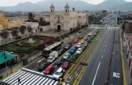 Tránsito vehicular vuelve a la normalidad en el Centro Histórico de Lima tras marchas a cargo de Juntos por el Perú