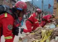 Terremotos Venezuela: Grupo Usar Per� realiza rescate de adulta mayor en Venezuela