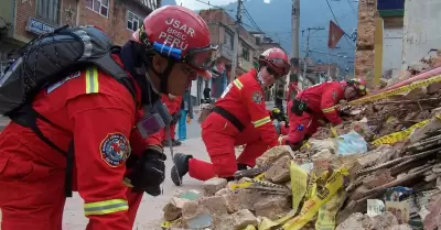 Grupo Usar Per� realiza rescate de adulta mayor en Venezuela