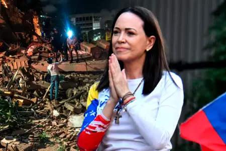 La premio Nobel de la Paz se muestra decidida a regresar tras desastre natural.