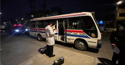 Balean a conductor de la empresa 'Nor Lima' y resulta herido