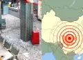 Sismo de magnitud 7.5 sacude China: Deja 13 heridos, da�os estructurales y alarma en Sichuan