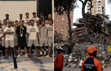Selecci�n de Cabo Verde env�a mensaje de solidaridad a Venezuela tras terremotos