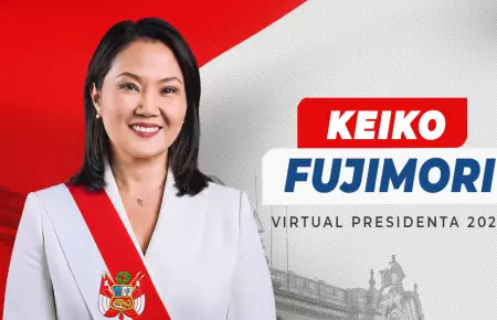 Keiko Fujimori es la virtual presidenta, seg�n la ONPE