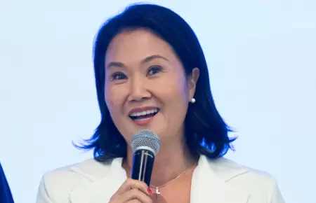 Keiko Fujimori se pronuncia ante los resultados oficiales