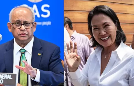 Secretario general de la OEA felicita a Keiko Fujimori por resultados oficiales