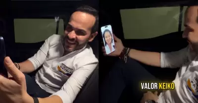 Abelardo de la Espriella publica video con Keiko Fujimori