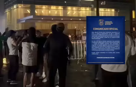 Ecuador present� reclamo por incidentes previo al duelo con M�xico.