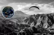 Fatal accidente en parapente: Ingeniero muere tras caer en cerros de Arequipa