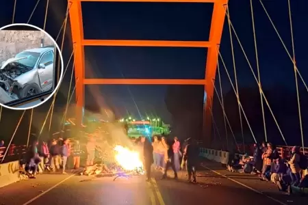 Protestas en Moquegua gener� conmoci�n.
