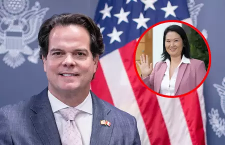 Bernie Navarro felicita a Keiko Fujimori