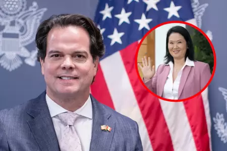 Bernie Navarro felicita a Keiko Fujimori