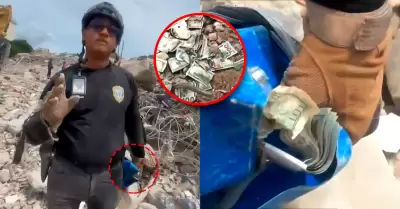 Residentes de la zona afectada por terremoto arrebataron el dinero al oficial y
