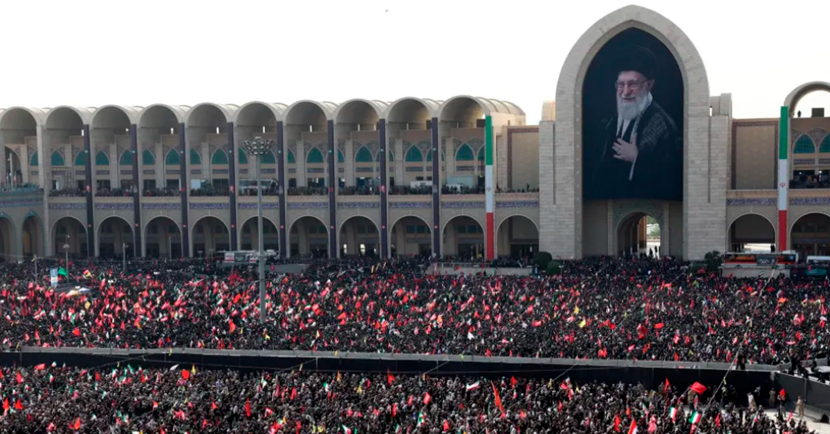Funeral de L�der supremo Iran�, el ayatol� Al� Jamenei