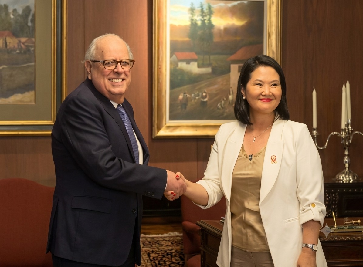 Julio Velarde fue ratificado en el cargo a pedido de Keiko Fujimori.
