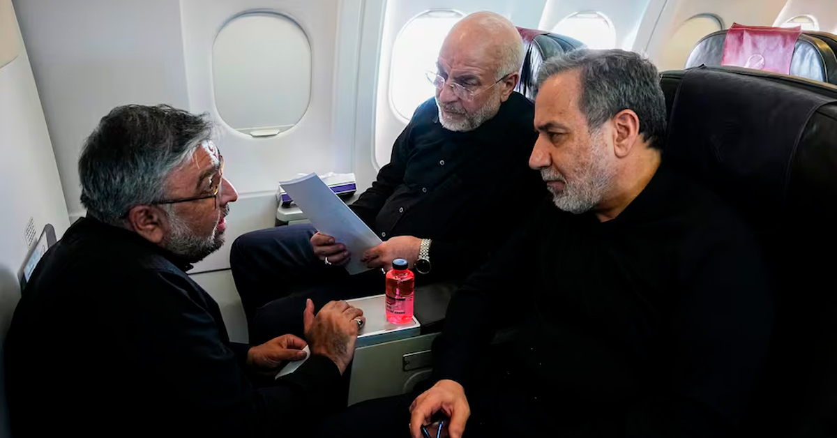 Mohammad Bagher Ghalibaf y Abbas Araghchi