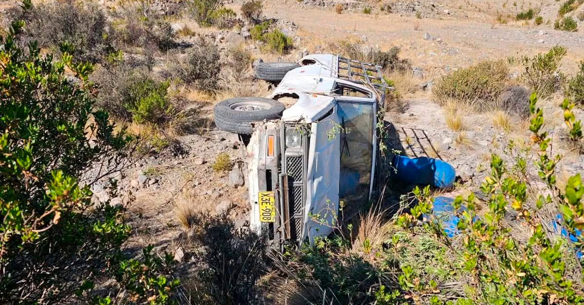 Veh�culo volcado, Moquegua