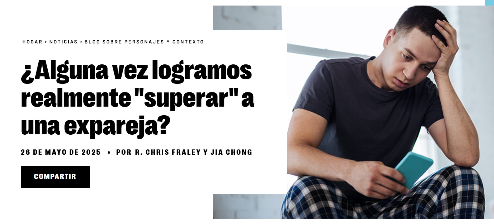 Teoría del apego.