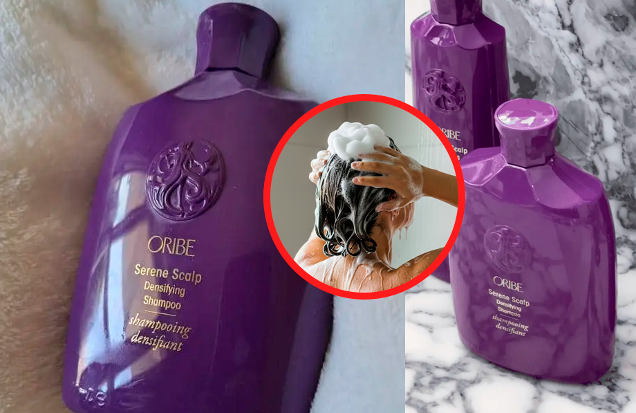 Retiran de los supermercados Oribe Serene Scalp Densifying Shampoo.