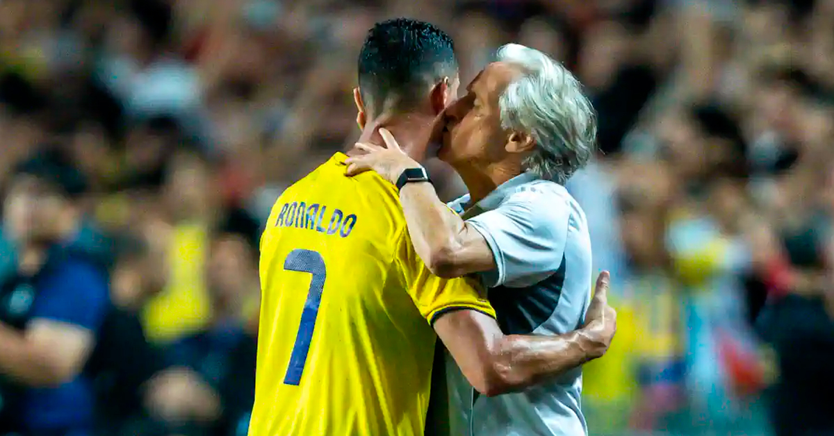 La amistad del entrenador con el portugu�s ser�a clave para que siga en la selecci�n. (Difusi�n)