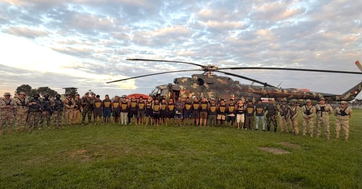 PNP y las Fuerzas Armadas capturan a miembros de "Los Defensores de La Pampa"