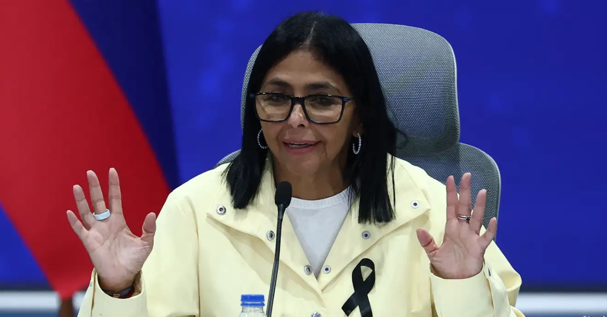 Delcy Rodríguez envía carta al rey Carlos III para la liberación del oro venezolano