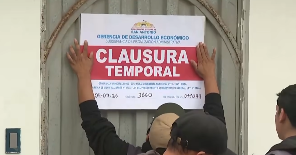 Centro de rehabilitación fue clausurado