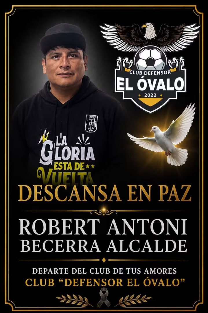 Asesinan a balazos a presidente de club deportivo