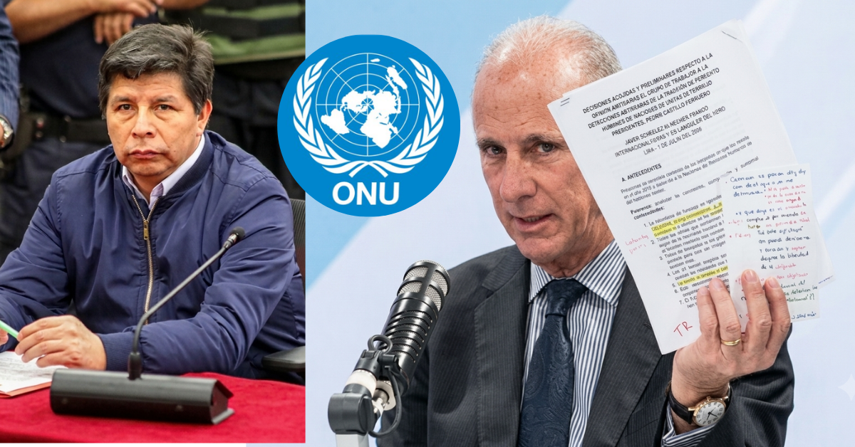 González-Olaechea cuestiona informe de ONU que recomienda liberar a Castillo: "Niega hechos objetivos"