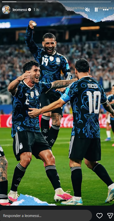 Lionel Messi comparte inesperada publicación