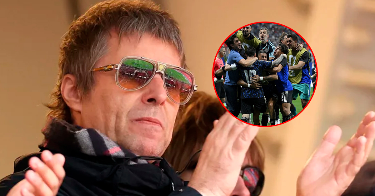 Liam Gallagher felicitó a Argentina por llegar a la final y criticó el estilo de Inglaterra: "Nos falta calle"