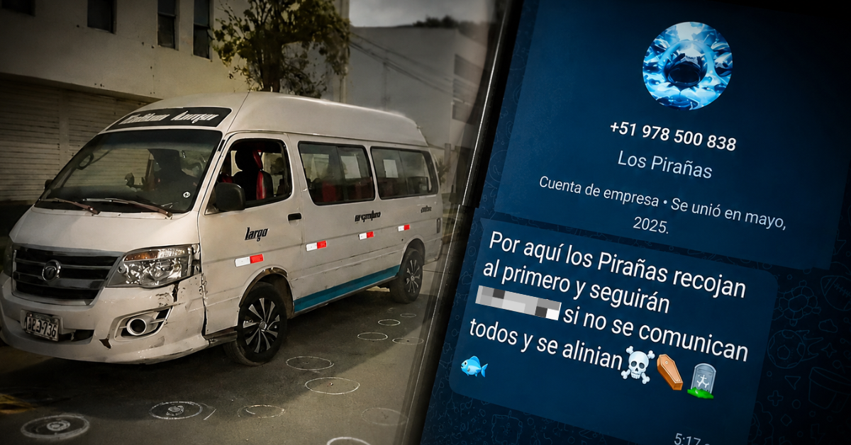 Ataque armado en el Callao: disparan hasta 8 veces contra combi y dejan a conductor gravemente herido
