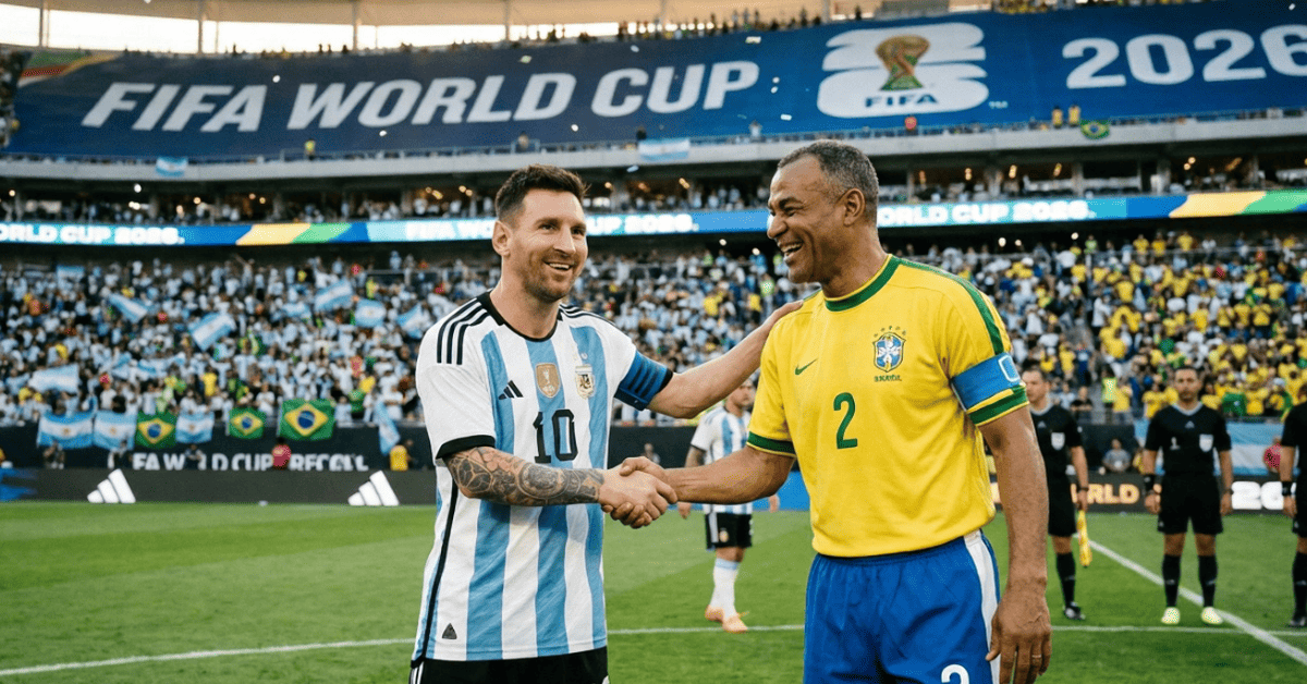 Lionel Messi y el récord de Cafú que podría igualar tras clasificar a la final del Mundial 2026 con Argentina