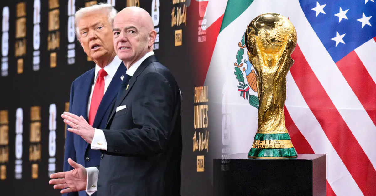 Donald Trump asistirá a la final del Mundial 2026 y entregará la copa al ganador junto a Gianni Infantino