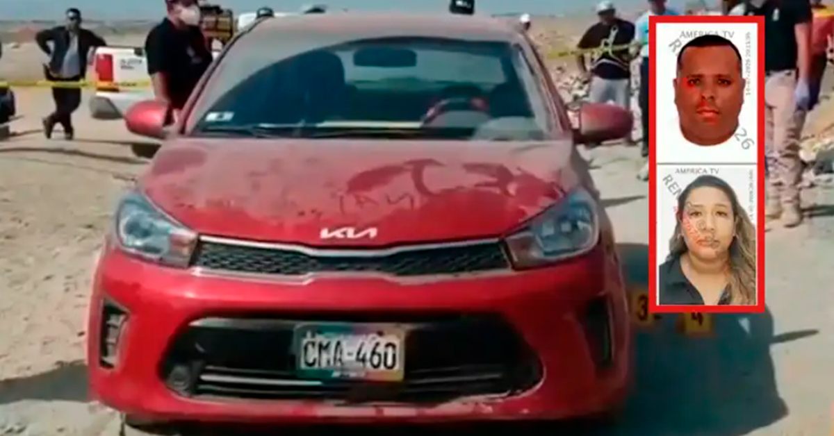 Chincha: Presuntos sicarios asesinan a balazos a pareja dentro de su propio auto
