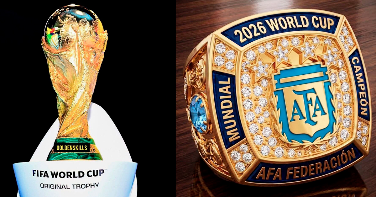 FIFA entregará anillos al campeón del Mundial 2026, al fiel estilo de la NFL o la NBA