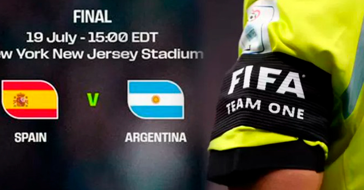 FIFA designa para la final al árbitro que pitó en la última derrota de Argentina en Mundiales