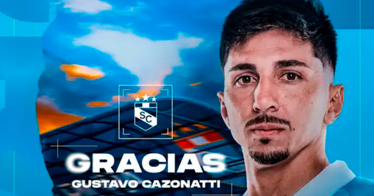 Sporting Cristal anunció la sorpresiva salida de Gustavo Cazonatti a un día del debut del Clausura