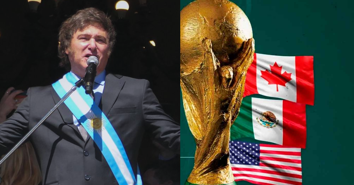Javier Milei no estará en la final del Mundial: La cábala que no quiere romper