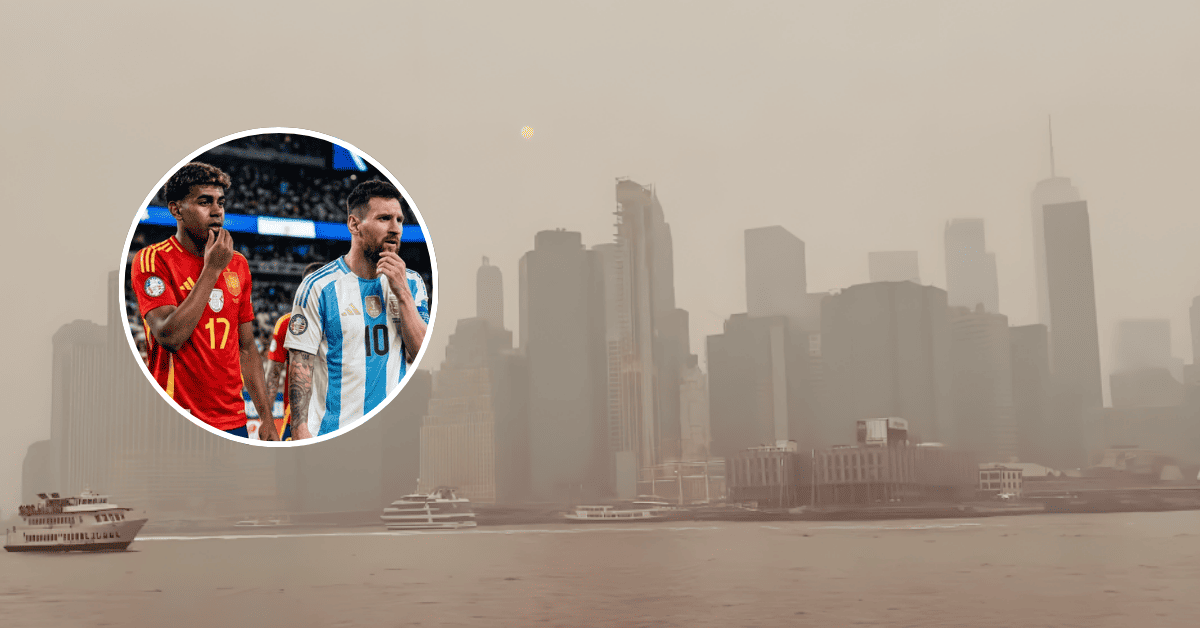 El silencioso enemigo que amenaza la final del Mundial entre Argentina y España debido a incendios en Canadá