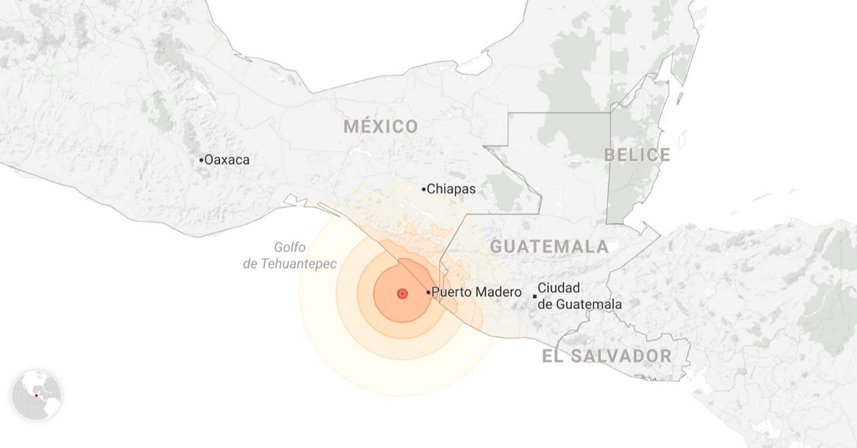 México: Autoridades cancelan la alerta de tsunami tras el terremoto de magnitud 7.4