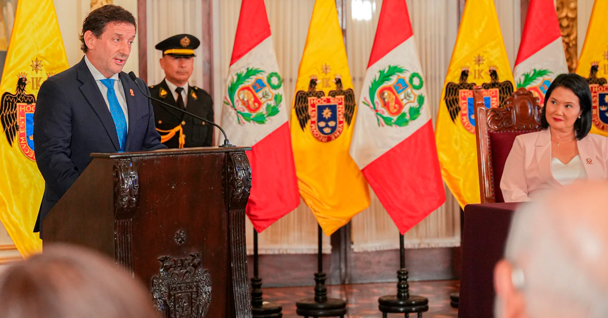 Renzo Reggiardo propuso a Keiko Fujimori la creación de una Policía Municipal como una mejor arma para combatir la delincuencia