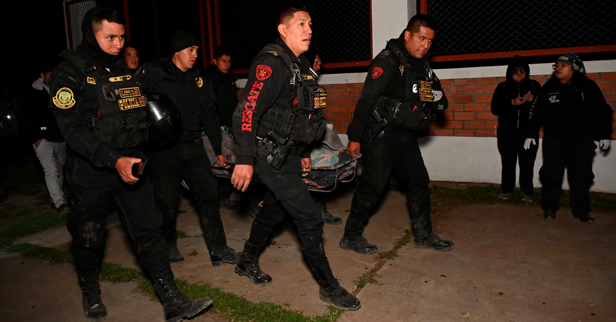 Mininter: Más de 250 policías y 50 bomberos son movilizados para atender la emergencia en Junín tras fuerte sismo