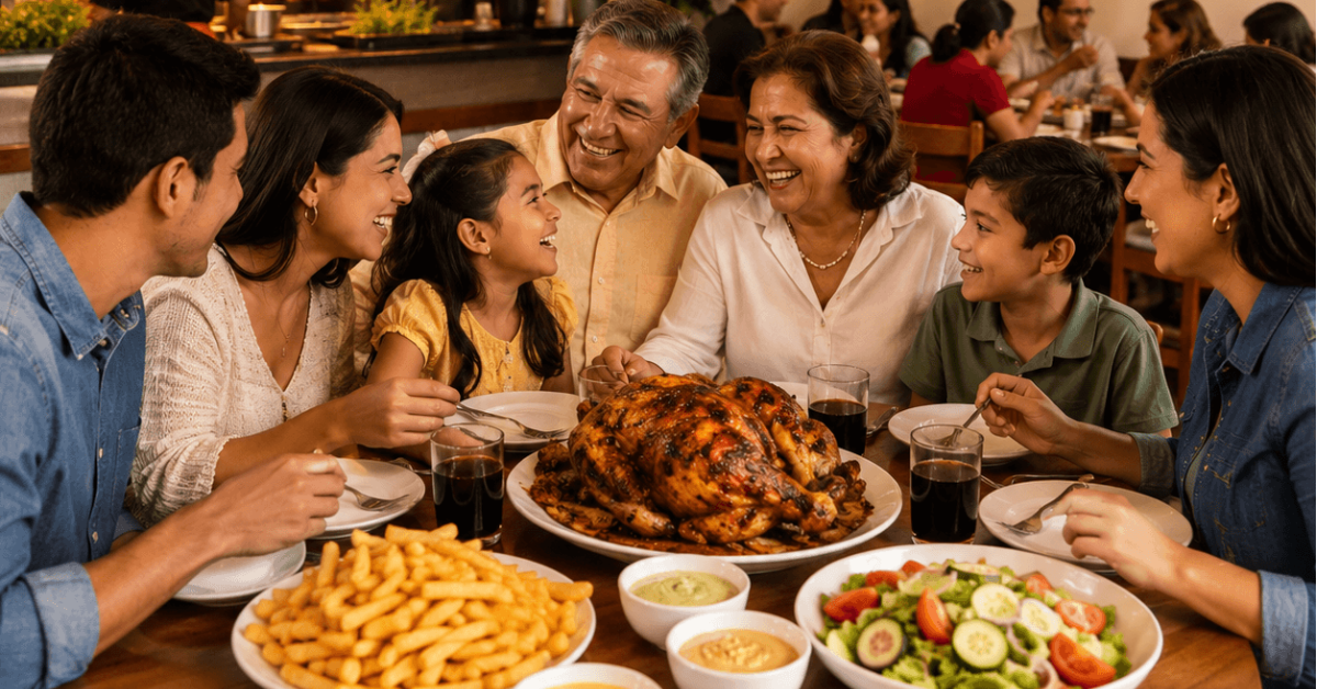 Familias peruanas celebran cada 19 de julio el 'Día del Pollo a la Brasa'