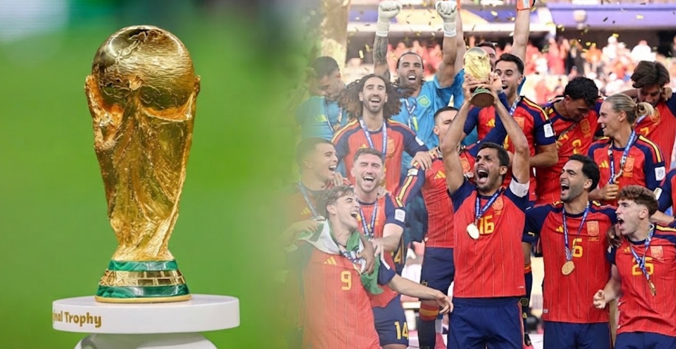 España campeona del Mundial 2026: ¿Cuánto pesa, de qué está hecha y cuánto cuesta fabricar el trofeo?