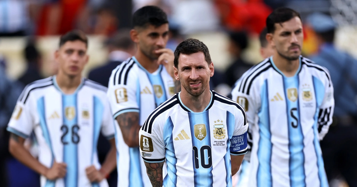 Messi y toda la Selección Argentina desataron críticas por lo que hicieron durante la celebración de España
