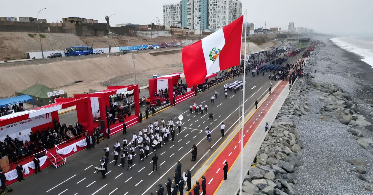 Cierran vías desde HOY lunes 20 y MAÑANA martes 21 por desfile cívico militar en la Costa Verde: Conozca las rutas de desvío