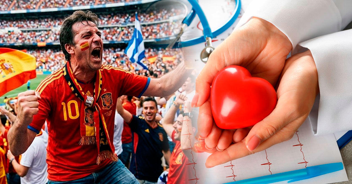 ¿Gritar GOL con mucha emoción puede afectar la salud del corazón? Esto se sabe