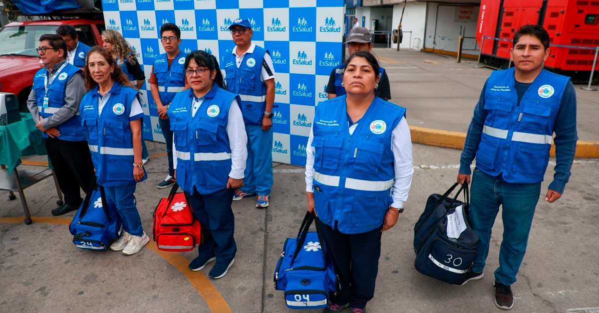 EsSalud envía brigadas médicas al Valle del Mantaro para atender a afectados por sismo en Junín