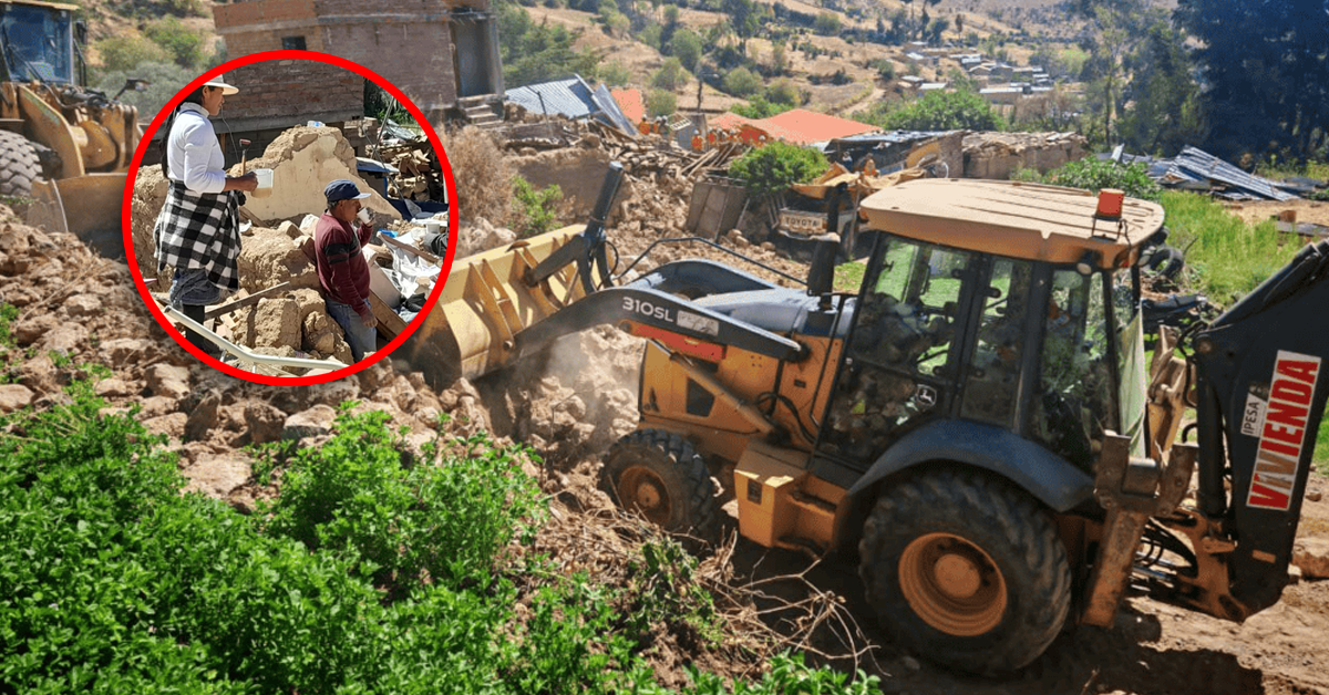 Damnificados tras sismo en Junín volverían a sus viviendas en tres o cuatro meses, según Defensoría